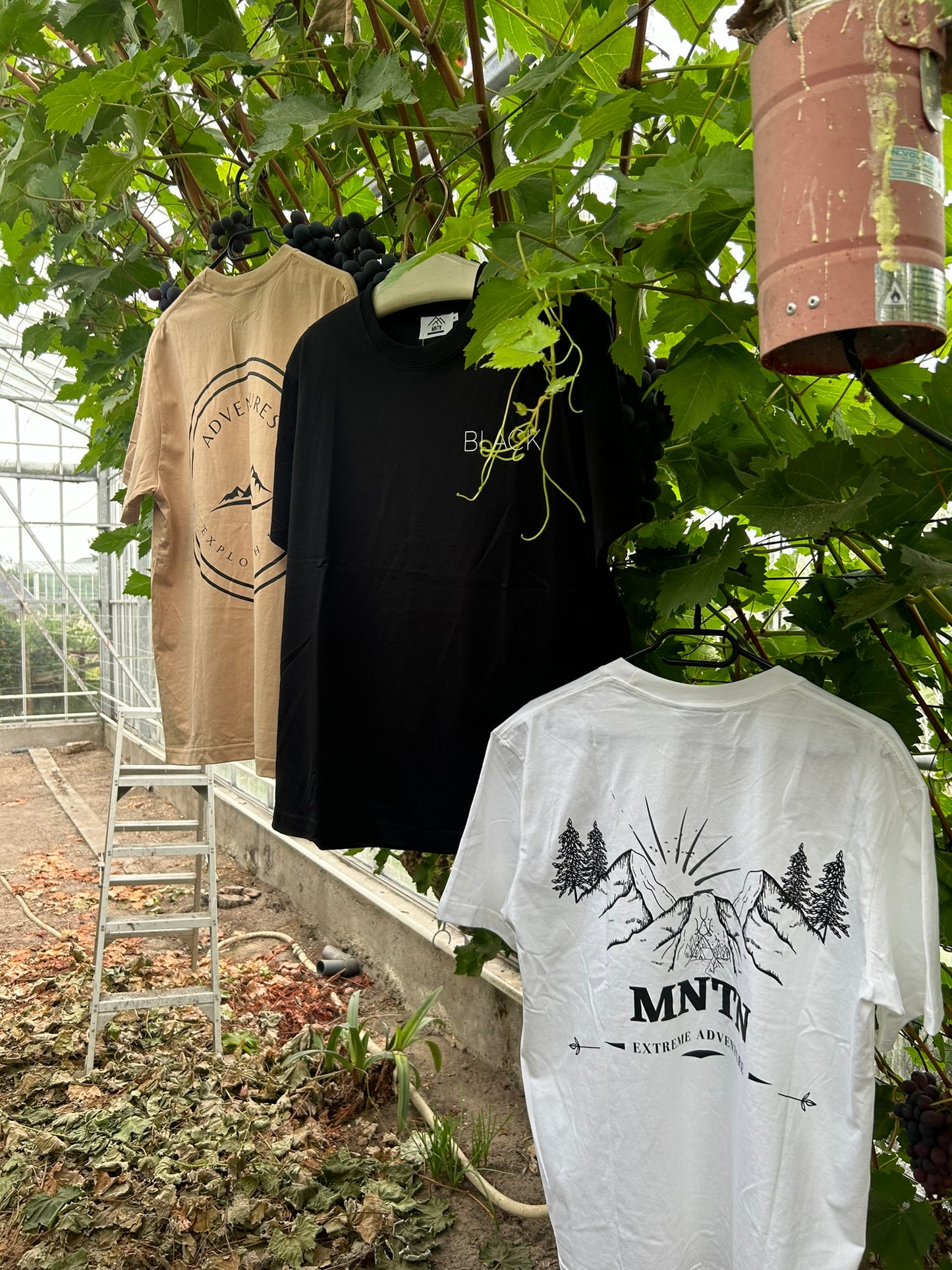 Forest Frontier Tee White