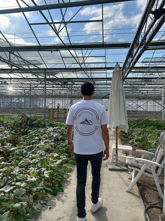 Peak Explorer Tee White