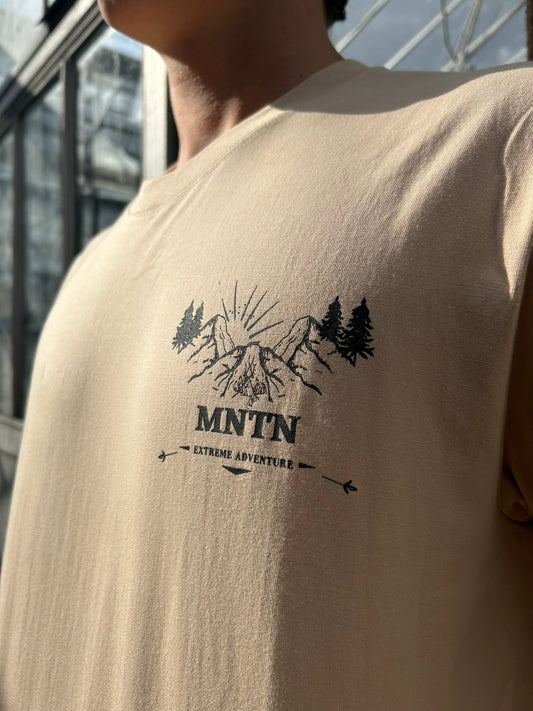 Forest Frontier Tee Beige